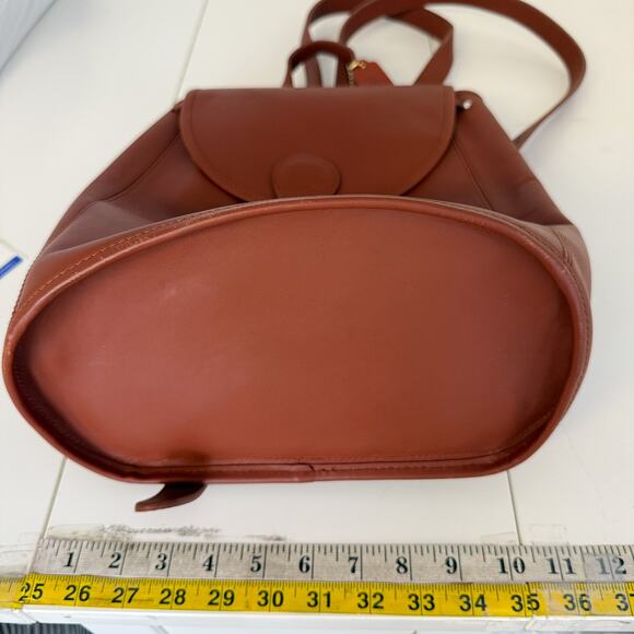 Coach Large Backpack Leather in British Tan